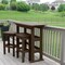 Highwood Usa Lehigh 3pc Bar Height Outdoor Patio Furniture Balcony Set AD-KITBALC2-ACE - alternate 3